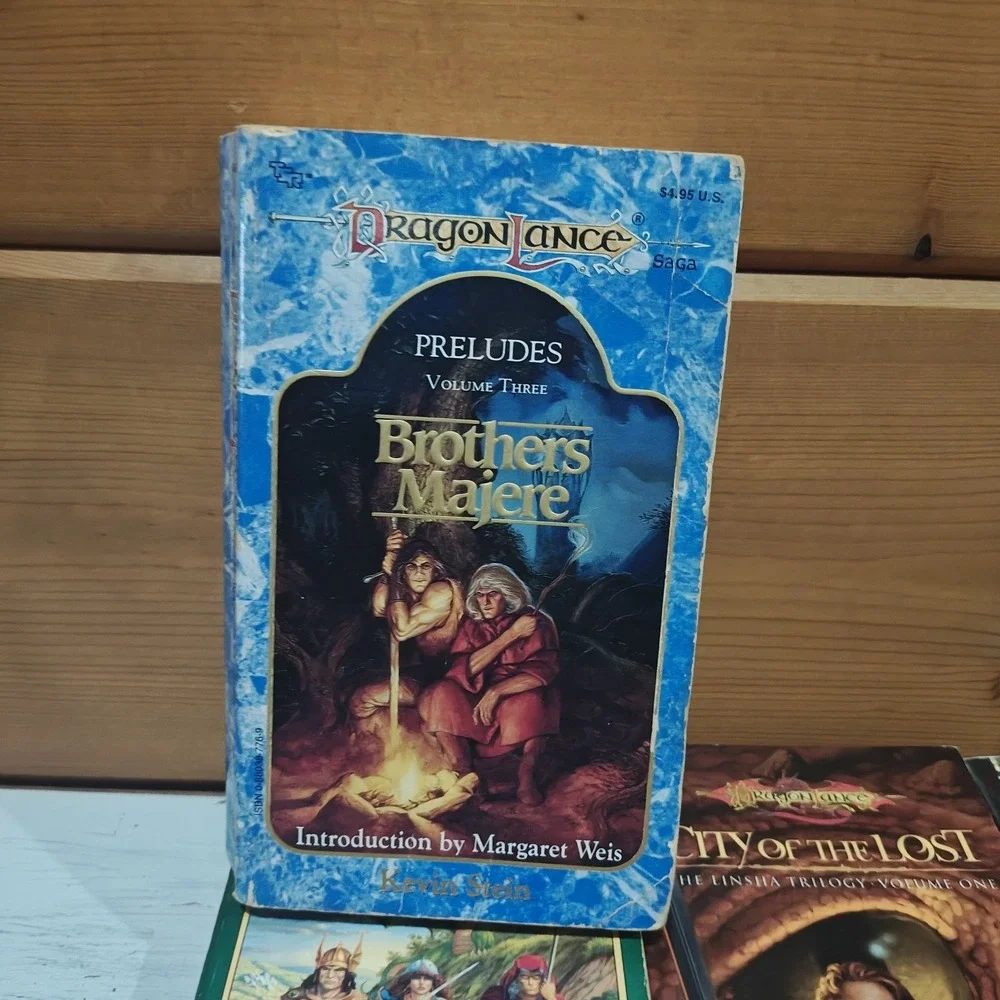 Lot of 10 Dragon Lance books Heroes Eleven Nations Linsha Kaz Huma Dargonesti